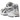 Asics Gel-Kayano 14 White Graphite Grey sneakers set fra siden med hvid mesh-overdel, sølvdetaljer og robust gummisål