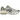 Asics Gel-Kayano 14 Birch Pure Silver sneakers set fra siden med detaljeret sølvfarvet logo og hvid overdel i mesh og syntetiske materialer