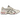 Asics Gel-NYC 2055 Cream Carbon sneakers set fra siden med cremehvid mesh og nubuck paneler samt detaljer i sort og sølvfarvede nuancer.