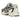 Asics Gel-NYC 2055 Pale Oak Truffle Grey sneakers set fra siden med lagdelt mesh- og læderoverdel samt en tyk beige mellemsål med synlig dæmpning