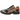 Asics Gel-Nimbus 10.1 Black Rust Orange sneakers set fra siden med sort mesh, rustorange detaljer og den karakteristiske GEL-sål for god støddæmpning.