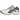 Asics Gel-Nimbus 10.1 Cream Pure Silver sneakers i skrå vinkel med cremefarvet mesh-overdel, sølvdetaljer og robust hvid GEL-sål