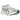 Asics GT-2160 White Night Sky sneakers set fra siden med hvid mesh-overdel, marineblå detaljer og detaljerede sølvfarvede overlays på sålen