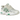Asics Gel-NYC Utility Cream Kale sneakers sideprofil i lyse nuancer med synlig mesh, beige overlays, snørebånd og karakteristisk såldesign