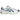 Asics Gel-1130 White Rainy Lake sneakers i sideprofil med hvid mesh-overdel, grå detaljer, sølvfarvede striber og robust gummisål.