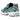 Asics Gel-1130 Larimar Blue Silver sneakers set fra siden med blå mesh-overdel, sølvfarvede detaljer og ikoniske Asics-striber på siden