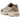 ASICS Gel-1130 Pale Oak Clay Grey sneakers i sideprofil med beige mesh overdel, sølvdetaljer og grå gummisål