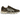 Asics Gel-NYC Black Coffee sneakers i profil, der viser en kombination af sort og mørkebrun ruskind samt mesh-detaljer med synlig sål og snørebånd.