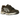 Asics Gel-NYC Black Coffee sneakers i profil med overdel i brun mesh, sorte detaljer og chunky hvid mellemsål med synlig støddæmpning.