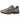 Asics Gel-Venture 6 Story Mfg Reddish Brown Gingham sneakers i en vinklet profilvisning med det karakteristiske brun-røde ternet Gingham-mønster og robuste snørebånd.