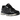 Asics Gel-NYC Black Black sneakers i sideprofil med sort mesh-overdel, ruskindsdetaljer, logo på siden og en robust mellemsål i samme nuance.