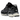 Asics Gel-NYC Black Black sneakers i sideprofil med sort mesh-overdel, syntetiske stafferinger og detaljeret mellemsål i sort.