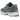 Asics Gel-NYC Steel Grey Carrier Grey sneakers i sideprofil med grå tekstiloverdel, ruskindspaneler og stødabsorberende mellemsål i hvide nuancer