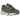 Asics Gel-NYC Grove Olive Canvas sneakers set fra siden med olivengrøn mesh-overdel, ruskindsdetaljer, mørke detaljer og en robust mellemsål.