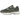 Asics Gel-NYC Grove Olive Canvas sneakers i skråprofil med olivengrøn mesh-overdel, beige læderdetaljer og en hvid samt sort gummisål