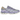 Asics Gel-NYC Piedmont Grey Bluebell sneakers i en sideprofil, der fremhæver de grå ruskindsoverlays og blå detaljer på en hvid mellemsål
