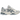 ASICS Gel-NYC 2.0 Lake Grey Piedmont Grey sneakers i sideprofil med grå mesh upper, ruskind og karakteristiske hældetaljer
