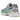 Asics Gel-Cumulus 16 Tomo Summit Exclusive Cream Malachite Green sneakers, sideprofil med cremefarvet overdel, grønne detaljer og gummisål
