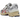 Asics Gel-Cumulus 16 TOGA White Red Pure Silver sneakers i en vinklet visning med hvid mesh, røde detaljer og den karakteristiske sål
