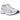 Asics Gel-1130 White Cosmos sneakers i en klassisk sideprofil med hvid mesh, sølvfarvede detaljer og en støttende gummisål for et retro look