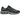 Asics Gel-NYC Graphite Grey Black (GS) sneakers i vinklet visning med grå ruskindsoverlays, sort mesh-overdel og hvid mellemsål med synlig Gel-teknologi