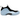Nike Air Foamposite One Psychic Blue sneakers i sideprofil med blå foam-overdel, sort læmudskæring og gennemsigtig ydersål