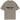 Fear of God Essentials Classic Short Sleeve Tee Homestead Heather t-shirt frontvisning med gråmeleret bomuldsmateriale og sort logotryk på brystet