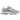 New Balance 9060 Slate Grey Light Grey sneakers i vinkelret visning med grå mesh og ruskind overdel samt chunky sula