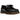 Dr. Martens Adrian Loafer Black sneakers set fra siden, fremstillet i glat sort læder med klassiske syninger og robust sål.