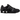 Nike Shox NZ Black sneakers i sideprofil med sort overdel, hvid mellemsål og karakteristiske støddæmpende kolonner i hælen