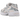 ASICS Gel-1130 Blush Pure Silver sneakers i sidoprofil med lyserød mesh overdel, sølvdetaljer og hvid mellemsål