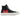 Converse Chuck Taylor All Star 70 Hi Comme des Garcons PLAY Black sneakers i profil med det ikoniske røde hjerte og hvid sål