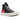 Converse Chuck Taylor All Star 70 Hi Comme des Garçons PLAY Black sneakers i profil med hvid tåkappe og det ikoniske røde hjerte på siden