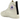 Converse Chuck Taylor All Star 70 Hi Comme des Garcons PLAY White sneakers set fra siden med rødt hjerte-logo, hvid overdel og gummisål
