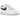 Nike Air Force 1 Low '07 White Black Hydrogen Blue sneakers i sideprofil med hvid læderoverdel, sort swoosh og lyseblå detaljer