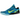 Nike Kobe 9 Elite Low Protro Perspective sneakers i et vinklet udsnit med blå og grøn overdel, snørebånd og detaljeret gummisål