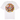 Stussy Plush Tee White t-shirt i frontvisning med Stussy-logo i hvidt, stilrent design og rund halsudskæring i blødt bomuldsmateriale