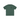 Stussy Stock Link Tee Pigment Dyed Pine t-shirt med frontvisning, der viser det grafiske logoprint og den dybgrønne pigmentfarvede bomuld.