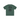 Stussy Stock Link Tee Pigment Dyed Pine sneakers frontview af grøn T-shirt med Stüssy-logo i hvidt på brystet og rund halsudskæring