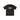 Stussy Tile Oval Tee Pigment Dyed Faded Black sneakers vises forfra i sort med et gråt grafisk ovalt Stussy-logo på brystet og rund hals