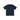 Stussy Built Tough Tee Navy sneakers sidebillede viser en mørkeblå kortærmet t-shirt med hvid grafik på brystet og rund halsudskæring