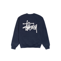 Produkt Stussy Basic Crew Navy bild 1