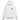 Stussy Relax Hoodie Ash Heather hættetrøje frontbillede i gråmeleret stof med hvidt Stussy-logo trykt på brystet og hætte med snoretræk