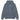 Stussy Modern Age Pigment Dyed Zip Hoodie Navy sneakers frontvisning af marineblå hættetrøje med lynlås, hætte og tydeligt Stussy logoprint på brystet