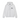 Stussy Built To Last Zip Hoodie Ash Heather sneakers med lynlås, hætte og tydelig grafik på ryggen i en neutral grå farve med ribkant
