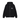 Stussy Built To Last Zip Hoodie Black sneakers frontview af sort hættetrøje med lynlås, justerbar hætte og hvidt brystlogo