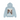 Stussy Built Tough Zip Hoodie Slate sneakers frontview viser den grå hættetrøje med lynlås, grafik på brystet og justerbare snore i hætten