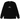 Stussy International L/S Tee Black sneakers set forfra med lange ærmer, rund halsudskæring og hvid Stussy-grafik printet på brystet