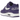 Nike Air Max 1 '87 SP Supreme Varsity Purple sneakers i vinkelret visning med lilla ruskind, hvid mellemsål og synlig Air unit