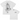 Corteiz Bun The Rest Prayer Tee White sneakers frontbillede med sort grafisk print af hænder i bøn og Corteiz logo på forsiden af t-shirten